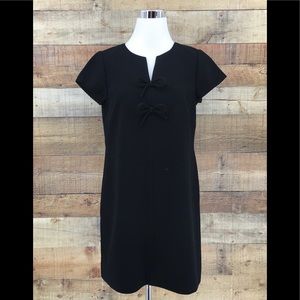 J. Crew Black Label Presentation Dress Bow A line